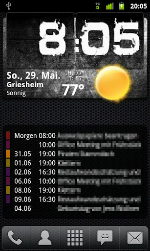 SimpleCalendarWidget Screenshot SimpleCalendarWidget Screenshot