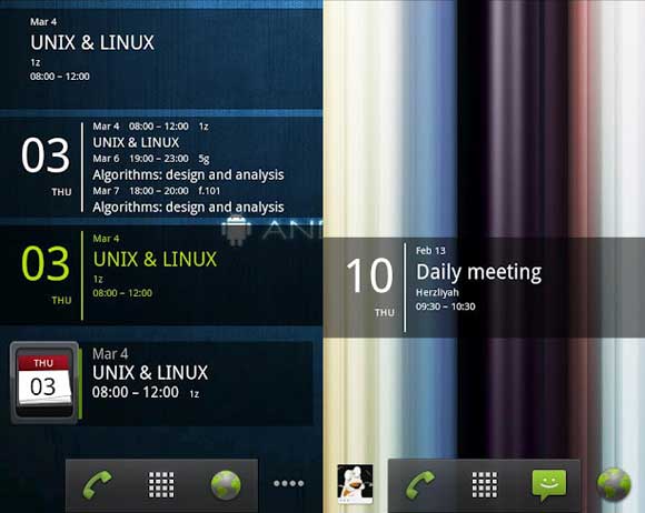 Simple Calendar Widget Simple Calendar Widget