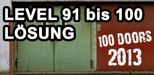 100 Doors 2013 Level 91 bis 100