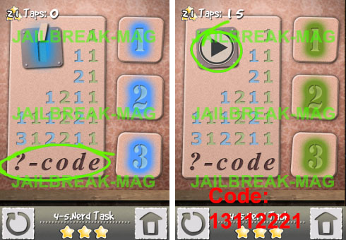 Level 4-5 Lösung für Tap Play Level 4-5 Lösung für Tap Play