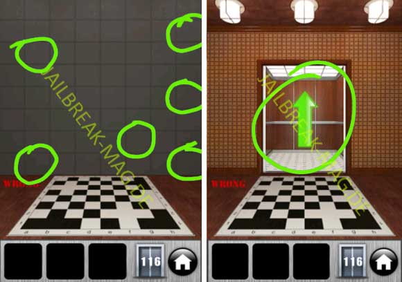 100 Doors 2013 Level 116 Lösung