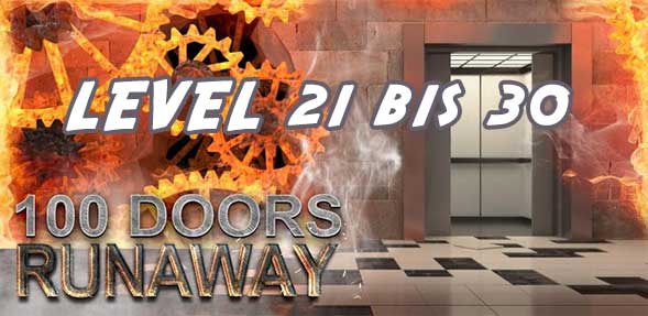 100 Doors Runaway Level 21 bis 30