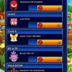 Charaktere freischalten in Sonic Dash