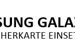MicroSD-Speicherkarte beim Galaxy S5 einsetzen