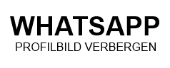 So kannst Du das WhatsApp Profilbild verbergen