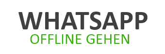 In WhatsApp offline gehen - geht das?