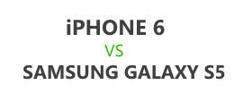 iPhone 6 Vergleich mit Samsung Galaxy S5