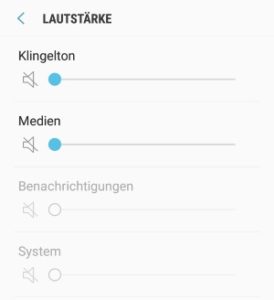 Galaxy S8 kein Ton - was tun?