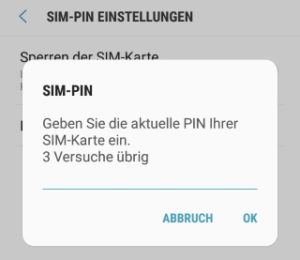 Galaxy S8 PIN ändern (Anleitung)