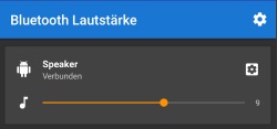 Android Bluetooth Lautstärke erhöhen und speichern ...