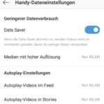 Instagram Autoplay deaktivieren und aktivieren