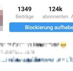 Instagram Blockierung aufheben funktioniert nicht