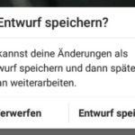 Instagram Entwürfe Speicherort