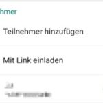 WhatsApp Teilnehmer zu Gruppe hinzufügen geht nicht