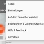 YouTube-App ausloggen