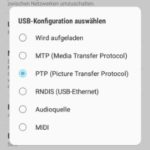 PC erkennt Handy nur als Kamera