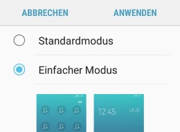 Android alle App-Symbole sehr groß