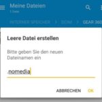 Fotos über nomedia in Galerie verbergen