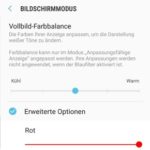 Android Display Kontrast einstellen