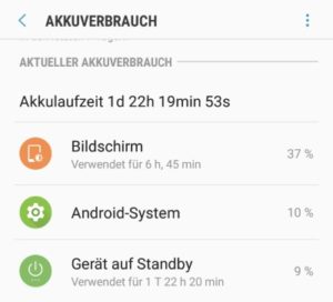 Android Hoher Akkuverbrauch Im Ruhezustand