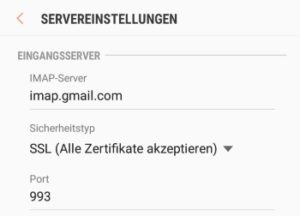 Android Mails löschen geht nicht