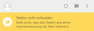 WhatsApp Web lädt nicht mehr