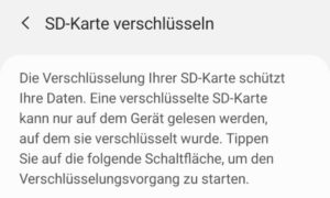 Android Speicherkarte am PC entschlüsseln und auslesen