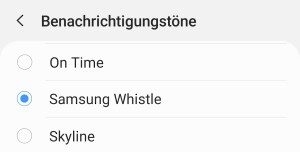 Eigenen Benachrichtigungston beim Galaxy S10